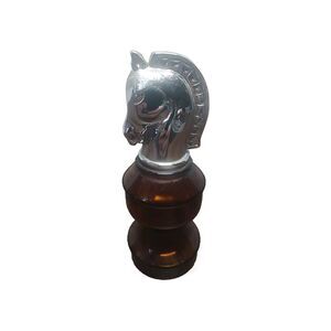 Avon Horse Chess Piece Smart Move Wild Country After Shave Vintage Empty Bottle